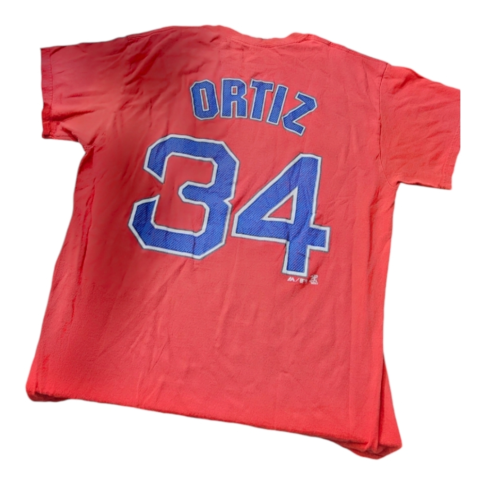 Red Sox Ortiz tee Medium majestic brand